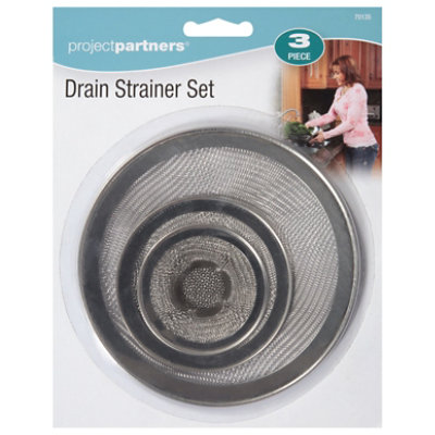 3 Pc Drain Strainer Set - EA - Image 1