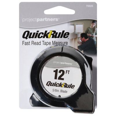 Tape Measure 12 Ft - EA - Image 1