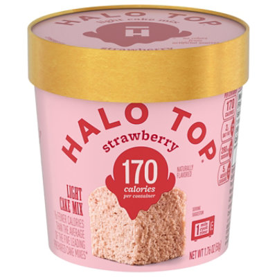 Halo Top Strawberry Cake Single Serve Cup - 1.76 OZ - Image 3