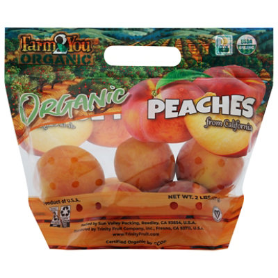 Peaches Yellow Organic - 2 LB
