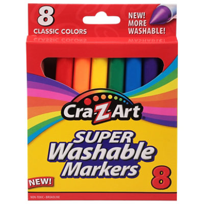 Crazart Super Wash Markers - 8 CT - Image 3