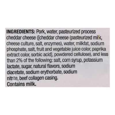 Johnsonville Beddar With Double Cheddar Smoked Pork Sausage & Cheddar Cheese, 14 Oz - 14 OZ - Image 5