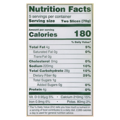 Bfree Bread Oat Gluten Free Loaf - 12.3 OZ - Image 3