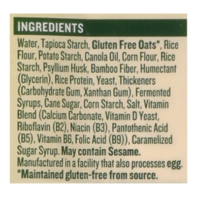 Bfree Bread Oat Gluten Free Loaf - 12.3 OZ - Image 4