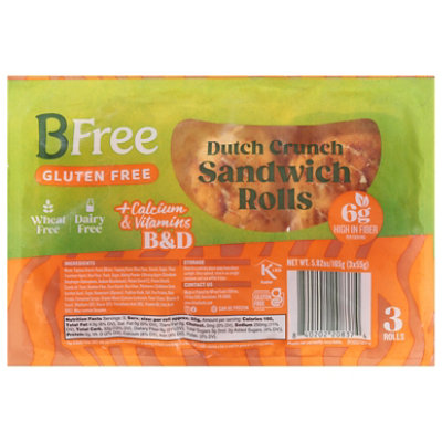 Bfree Rolls Sandwich - 5.8 OZ - Image 1