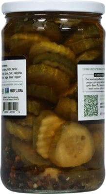 Randys Artisanal Black Pepper Pickle Chips - 24 Oz - Image 6