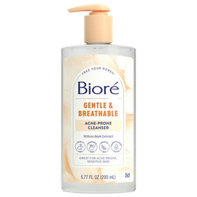 Biore Gentle Acne Cleanser 6.77fo - 6.77 FZ - Image 3