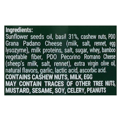 La Molisana Pesto Sauce Al Basilico - 6.7 OZ - Image 4