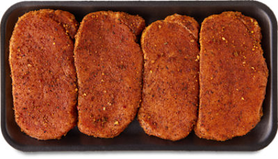 Pork Loin Chops Boneless Bbq Pepper Medley Seasoning - LB - Image 1