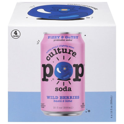 Culture Pop Wild Berries 4-12fz - 4-12 FZ