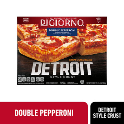 Digiorno Detroit Style Pepperoni Pizza Box 21.3oz - 21.3 OZ - Image 1