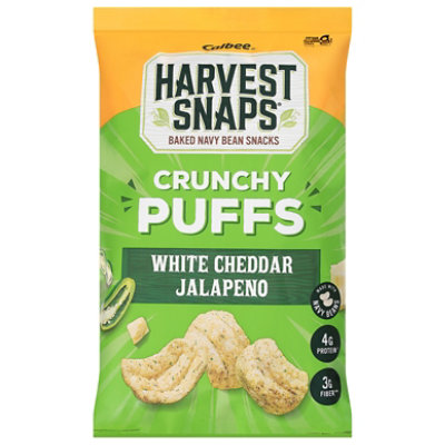 Harvest Snaps Snack Selects White Cheddar Jalapeno - 4.2 OZ - Image 3
