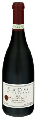 Elk Cove Mount Richmond Pinot Noir Yamhill Carlton Wine 2021 - 750 Ml - Image 1