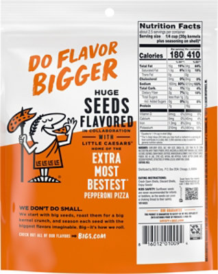 Bigs Pepperoni Pizza Sunflower Seeds - 5.35 OZ - Image 6