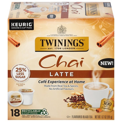 Twinings chai clearance tea k cups