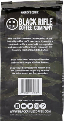 Black Rifle Ground Coffee Just Black Medium - 12 OZ - Image 5