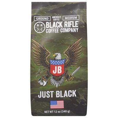 Black Rifle Ground Coffee Just Black Medium - 12 OZ - Image 2