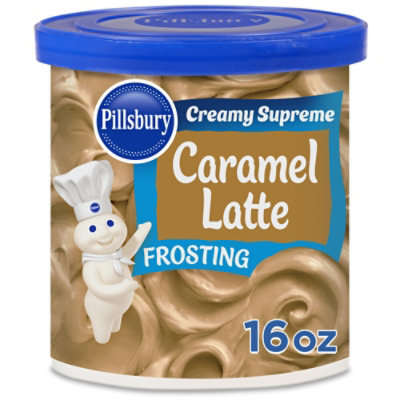 Pillsbury Creamy Supreme Caramel Latte Flavored Frosting Tub - 16 Oz - Image 1