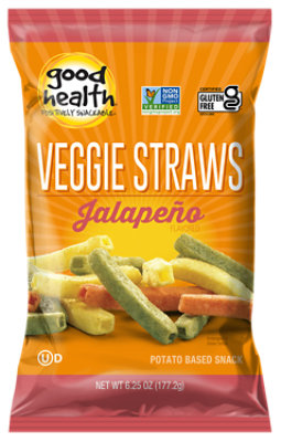 Good Health Jalapeno Veggie Straws - 6.25 OZ - Image 1