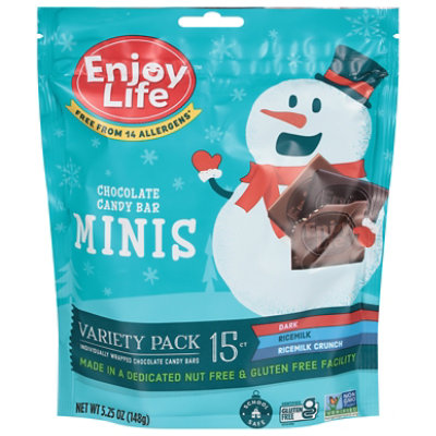 Enjoy Life Bar Choc Variety Winter - 5.25 OZ - Image 1