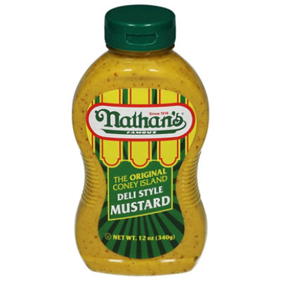 Nathans Famous Deli Style Mustard - 12 OZ - Image 3