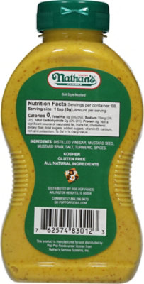 Nathans Famous Deli Style Mustard - 12 OZ - Image 6