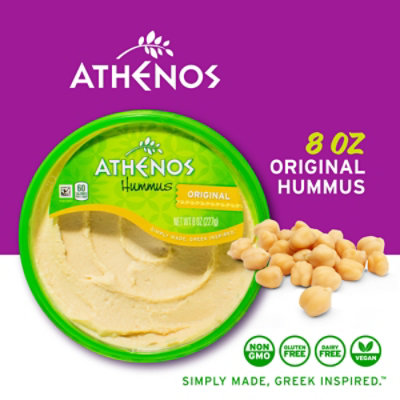 Athenos Original Hummus - 8 OZ - Image 1