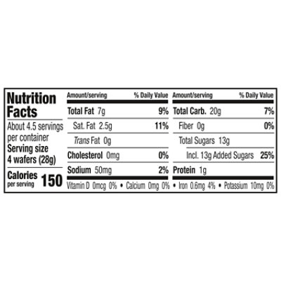 Keebler Strawberry Sugar Wafers King Size - 4.4 Oz - Image 2