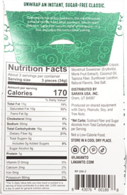 Lakanto Truffles Choc Mint Flvr - 3.63 OZ - Image 6