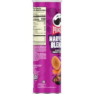 Pringles Harvest Blends Potato Crisps Chips Smoky BBQ - 5.5 Oz - Image 8