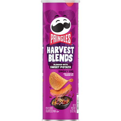 Pringles Harvest Blends Potato Crisps Chips Smoky BBQ - 5.5 Oz - Image 7