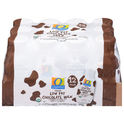 O Organics Milk Aseptic Chocolate Low Fat - 12-8 FZ - Image 4