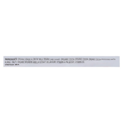 O Organics Milk Aseptic Chocolate Low Fat - 12-8 FZ - Image 4