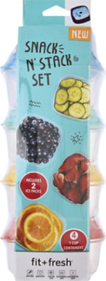 Snack 1 Cup Set - EA - Image 2