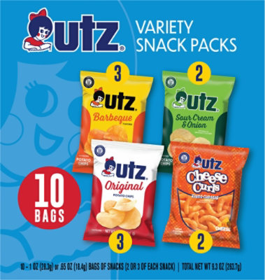 Utz Variety Snack Pack 10ct - 10 CT - Image 6