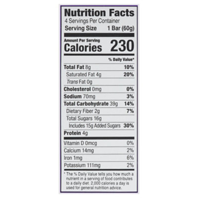 Bobos Oat Bars Breakfast Pbj Grape - 8.4 OZ - Image 3
