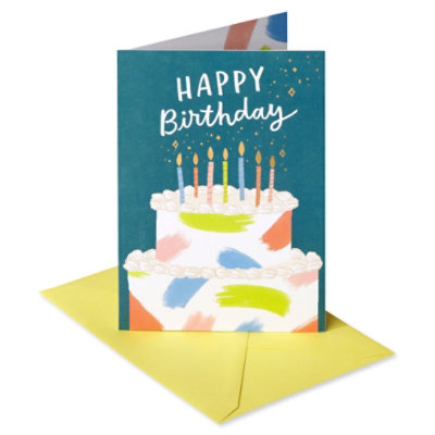 American Greetings Cake Birthday Card - Each - Image 1