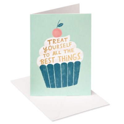 American Greetings Cupcake Birthday Card - Each - Image 1