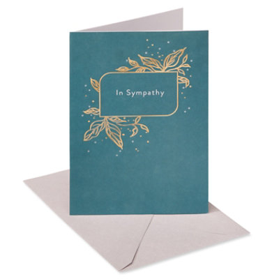 American Greetings Sympathy Card - Each - Image 1