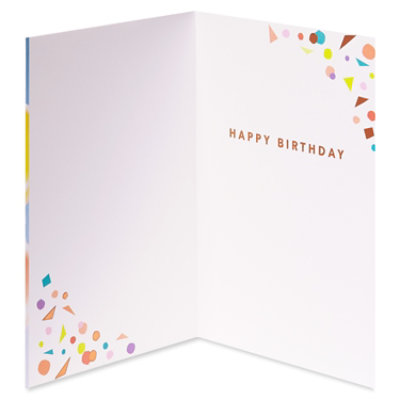 American Greetings Balloons Birthday Card - Each - Image 3