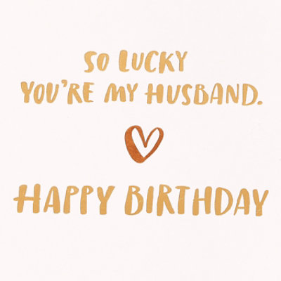 American Greetings Birthday Card for Husband - Each - Image 2