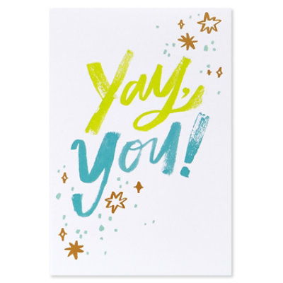 American Greetings Yay You Congratulations Card - Each - Image 5