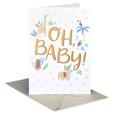 American Greetings Baby Shower Card - Each - Image 1