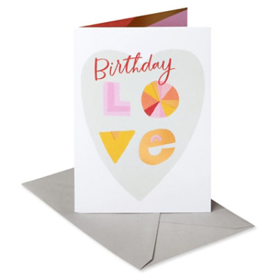 American Greetings Birthday Love Birthday Card - Each - Image 1