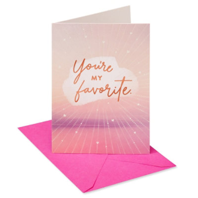 American Greetings Romantic Birthday Card - Each - Image 1