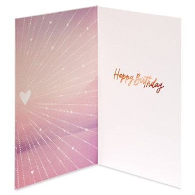 American Greetings Romantic Birthday Card - Each - Image 3