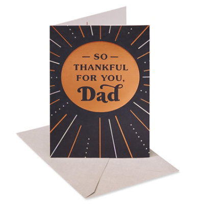 American Greetings Thankful Birthday Card for Dad - Each - Image 1