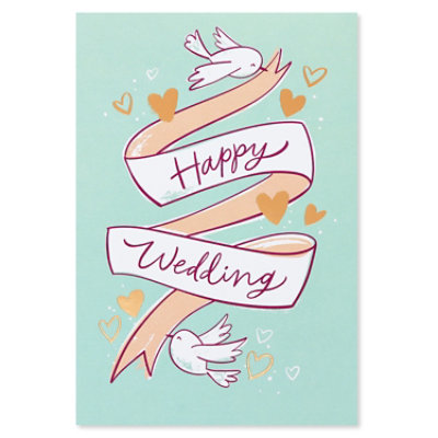 American Greetings Happy Wedding Wedding Card - Each - Image 5