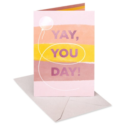 American Greetings You Day Birthday Card - Each - Image 1