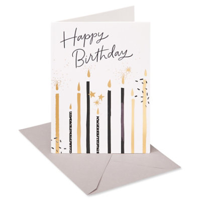 American Greetings Candles Birthday Card - Each - Image 1